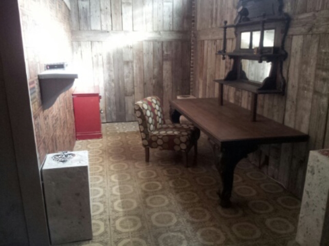 One area inside the Escape the Study in Key West