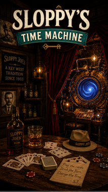 SLOPPY’S TIME MACHINE Escape Room by Key West Room Escape in Florida